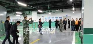 最新！平度市人防辦主任現場講解，華全發電機組啟動情況