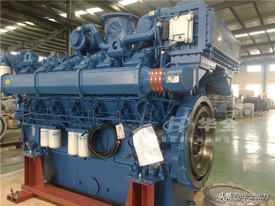 玉柴發(fā)動機近照