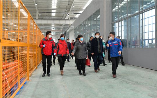 山東省發(fā)改委領(lǐng)導(dǎo)對(duì)于華全集團(tuán)工作給予肯定