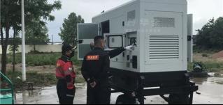 調試完畢！華全應急發電車為壽光應急管理局提供電力保障