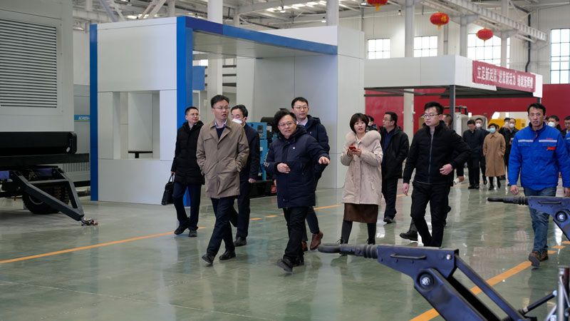 中國(guó)東方資產(chǎn)管理股份有限公司到華全集團(tuán)進(jìn)行實(shí)地考察