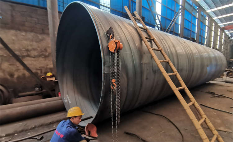 梧州800mm鎖扣螺旋鋼管，DN2600鋼護筒定制，800-14mm螺旋管，Q235B自來水給水鋼管廠家